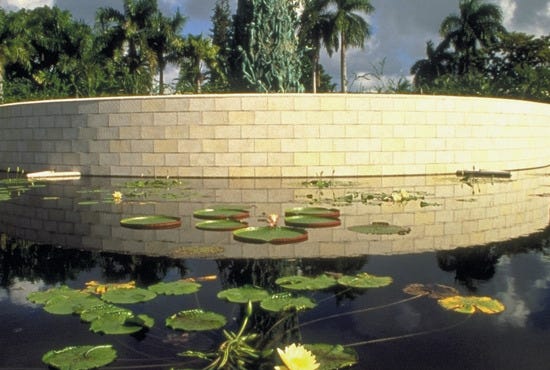 The Garden of Meditation at the Holocaust Memorial