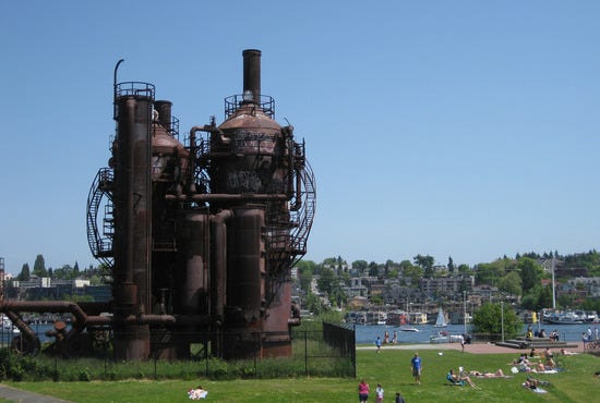 Gas Works Park picnic