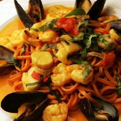 linguini frutta di mare