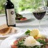 carpaccio with black truffles