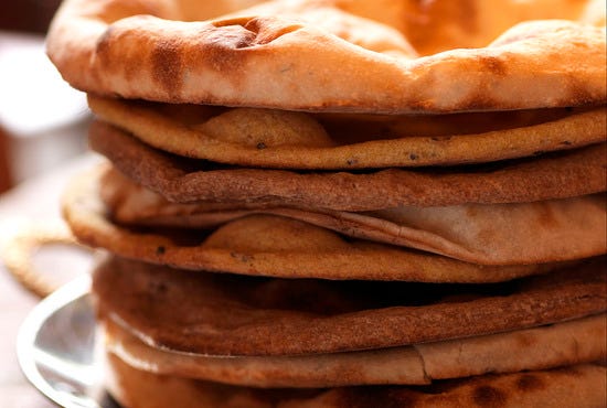 Rosemary Naan Bread at Tabla