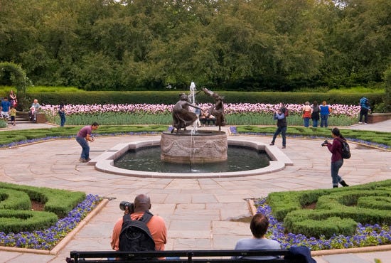 Central Park's Conservatory Garden