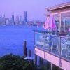 The view from Salty's on Alki Beach Seafood Grill is spectacular!