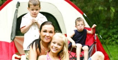 Camping in the Backyard