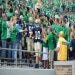 The Fighting Irish battle at Notre Dame Stadium in South Bend