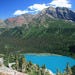 Azure waters of Grinnell Lake