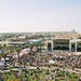Festival attendees watch live entertainment