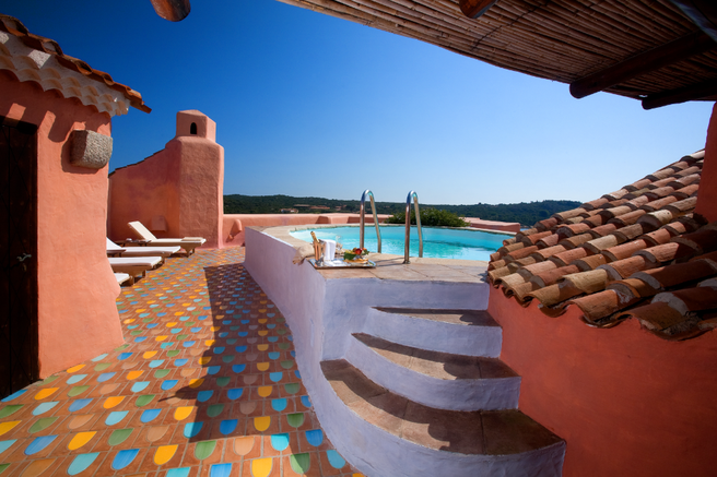 Presidential Suite at the Hotel Cala di Volpe