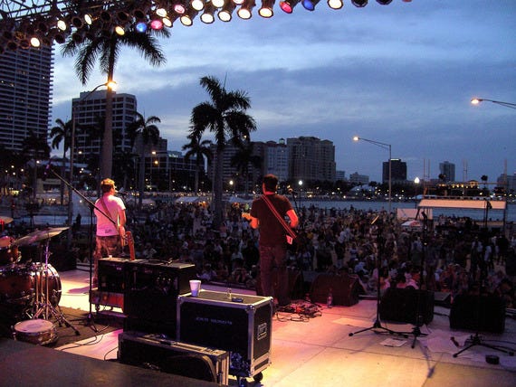 SunFest Music and Arts Festival in West Palm Beach, FL
