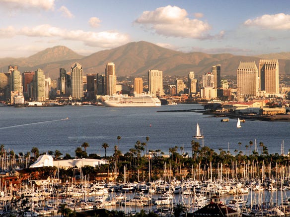 Half the Fun is Docking at San Diego's Cruise Ship Terminal