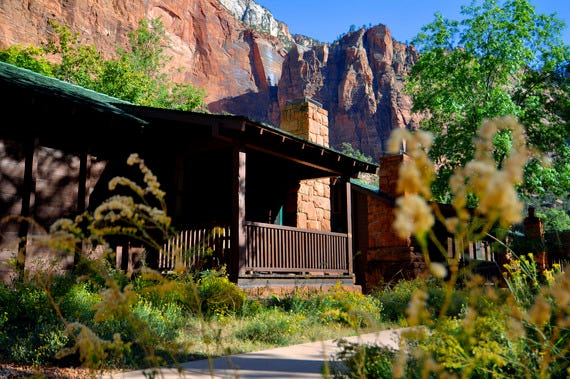 Zion Lodge at Zion National Park