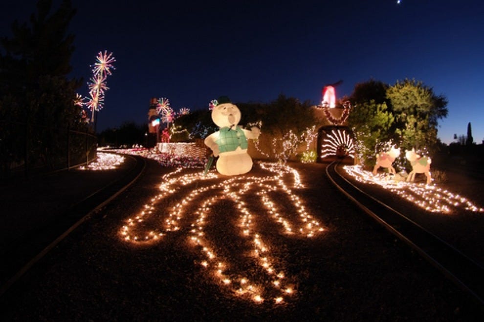 Holiday Lights at Railroad Park Scottsdale Attractions Review 10Best