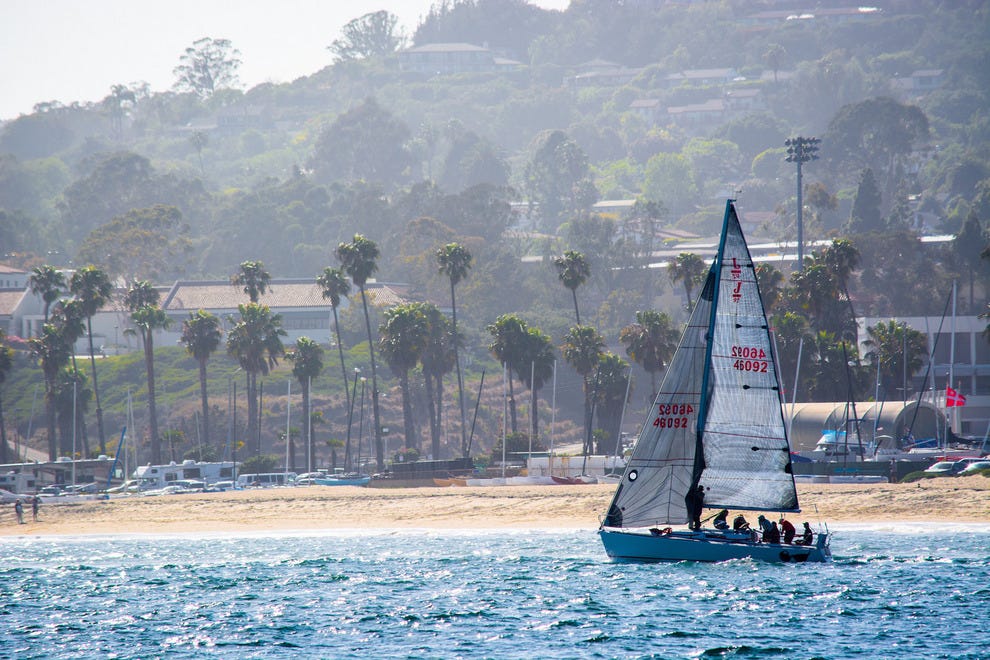 Postcard Perfect Sail Away