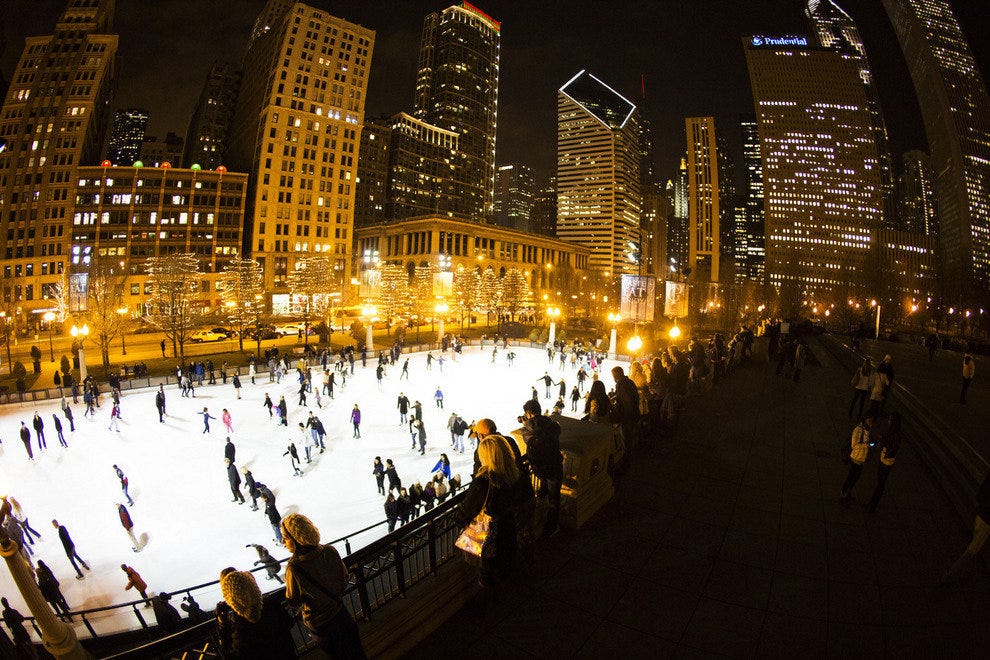 Ice Skating At Millennium Park Chicago Attractions Review 10Best 