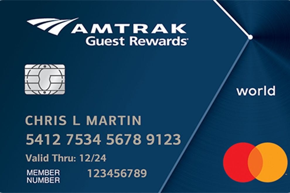 Amtrak Guest Rewards World Mastercard