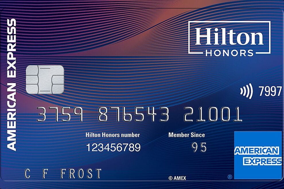 Hilton Honors American Express Aspire Card