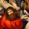 "Carrying the Cross", Lorenzo Lotto, 1526. Oil on canvas, 26 x 23 5/8 inches