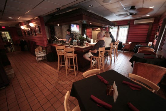Interior of Toast Restaurant, Tripadvisor's best rated restaurant for Charleston, SC