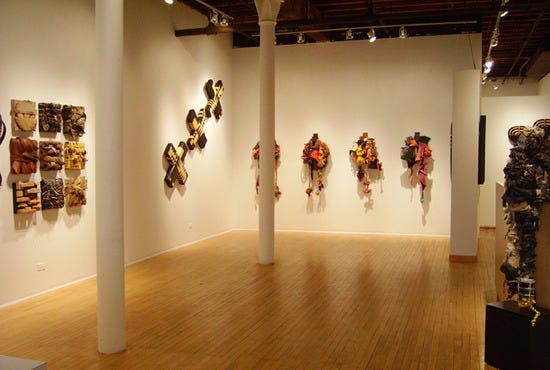 Jean Albano Art Gallery in Chicago exhibits Modern Art from various artists.
