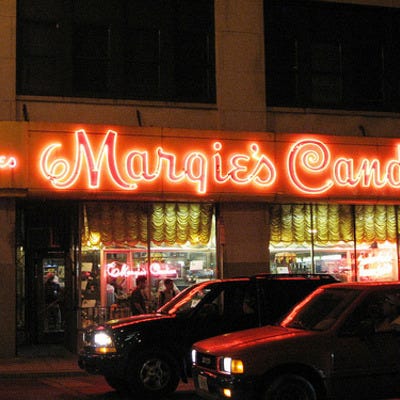 Margie's Candies in Chicago offers your favorite candies, chocolates, and ice cream.