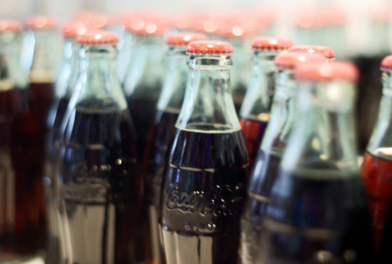 Coca-Cola Bottles en masse