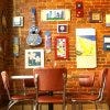 Cool art on display inside Thumbs Up