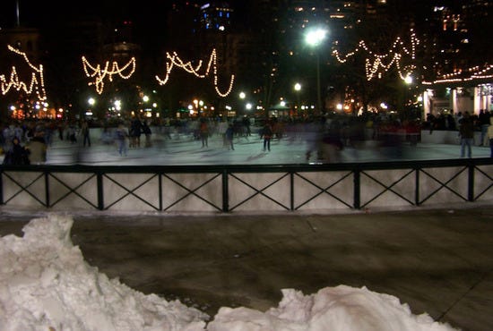 Frog Pond skating