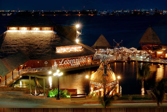 Lorenzillo's is one of the best restaurants in Cancun, Mexico