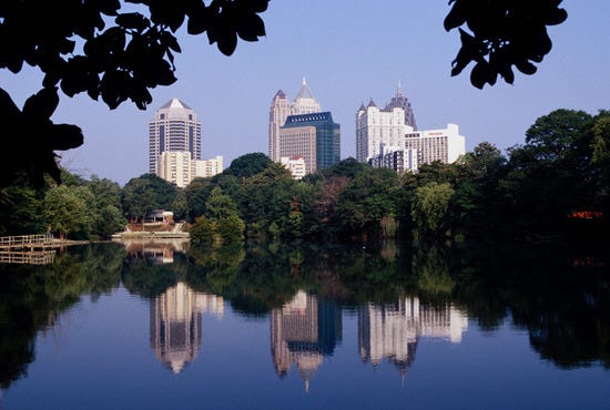 The Pond at Piedmont Park