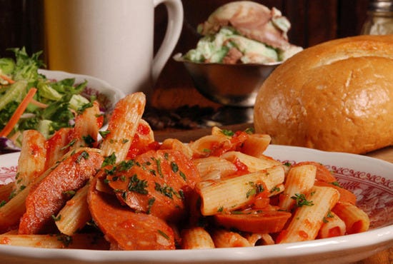 Old Spaghetti Factory is one of the best restaurants in Whistler, BC