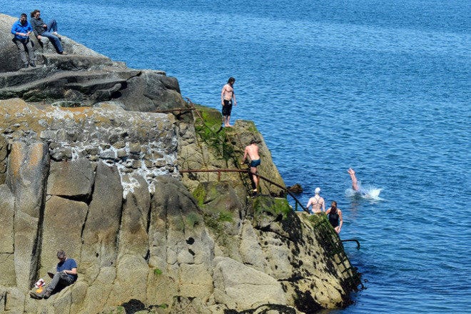 Forty Foot is one of the very best things to do in Dublin