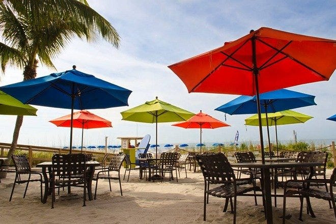 fort myers beach tiki bar boat