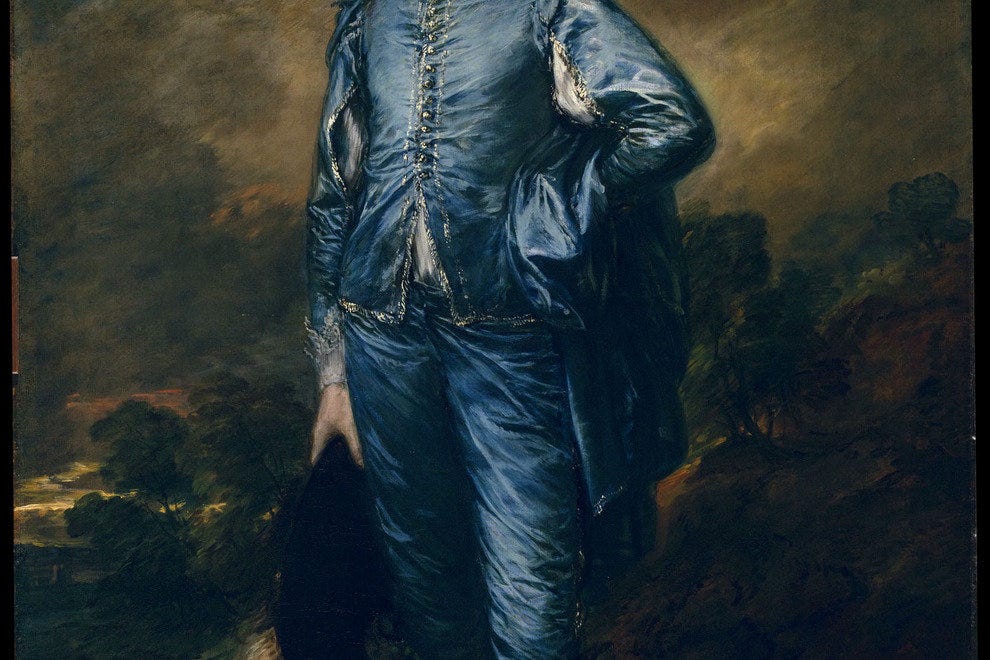 Томас гейнсборо утренняя прогулка описание картины