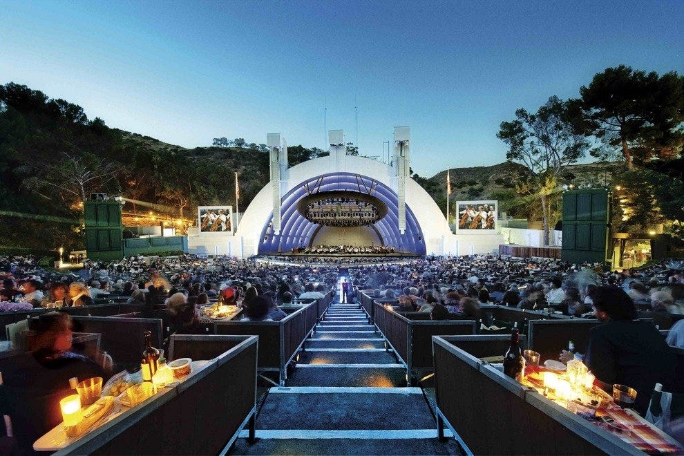 Concert at the Hollywood Bowl