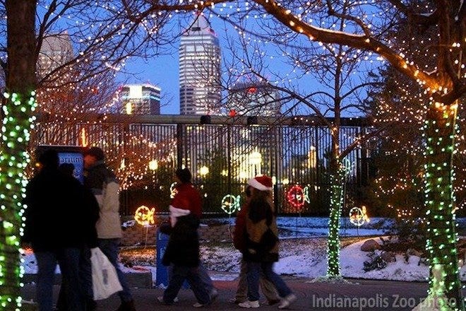 Christmas at the Zoo is one of the very best things to do in Indianapolis