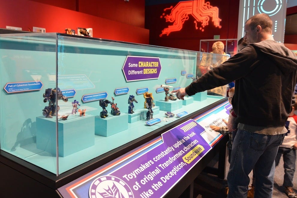 Los transformadores cobran vida en el Museo de los Niños de Indianápolis