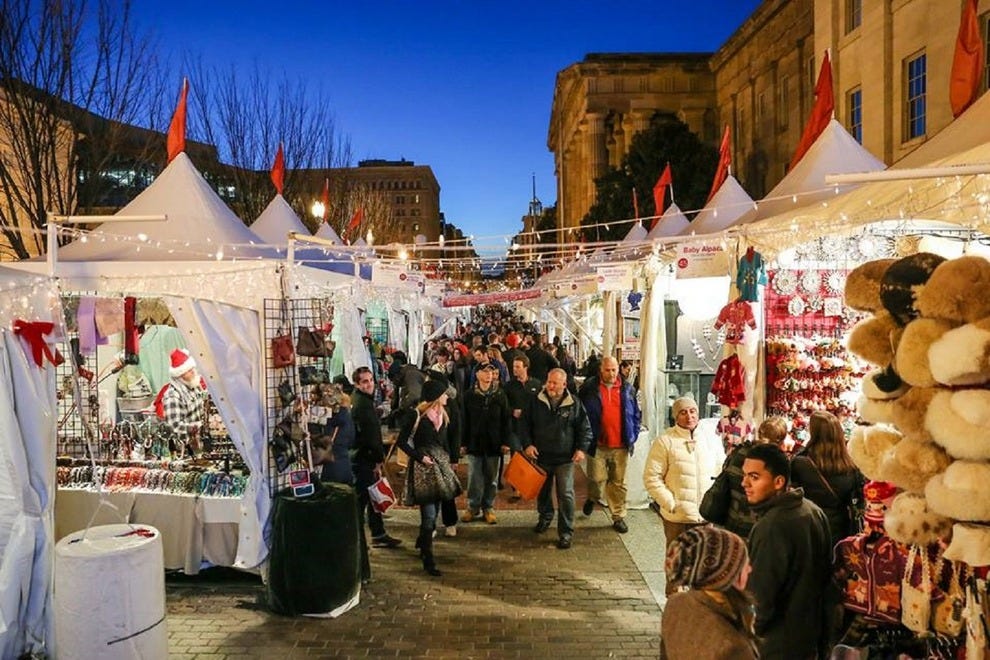 Festive Shopping Awaits at D.C.'s Downtown Holiday Market