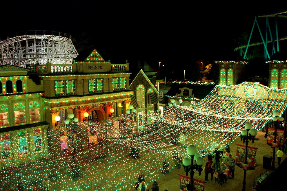 Six Flags Christmas Lights 