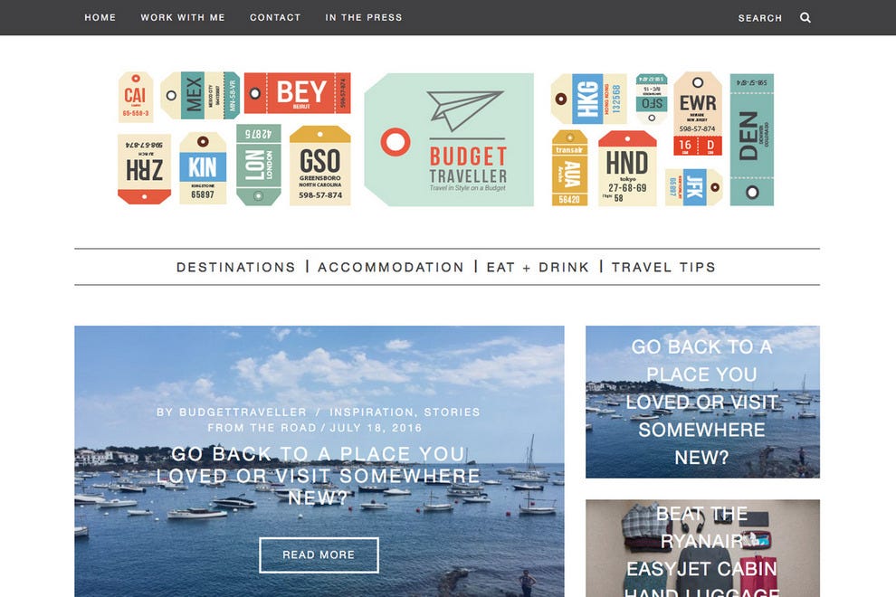 Best Budget Travel Blog Winners (2016) USA TODAY 10Best