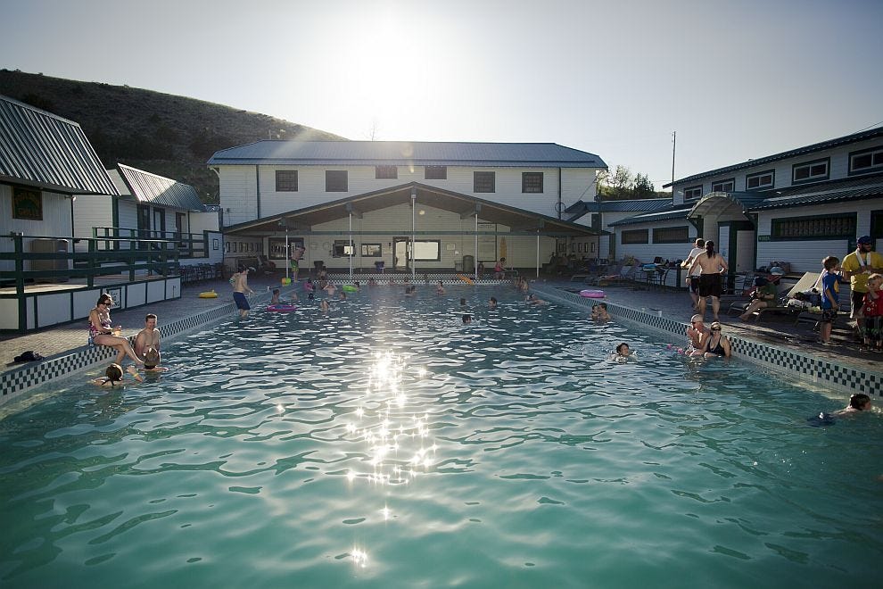 Colorful Past Charming Future At Chico Hot Springs Resort