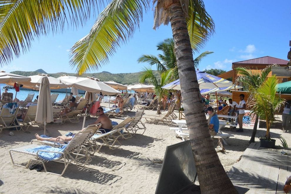 Best Caribbean Beach Bar Winners 2018 10best Readers Choice Travel Reggae Beach Bar Grill St Kitts