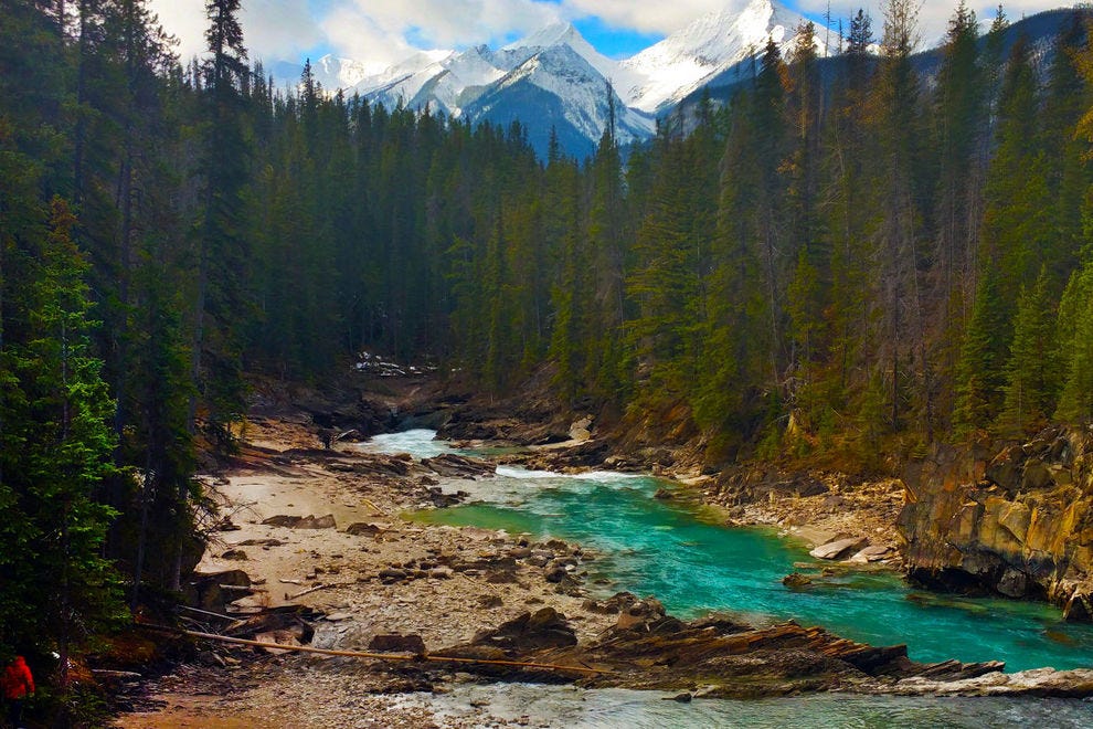 This luxury train ride through the Canadian Rockies is the ultimate in fall travel