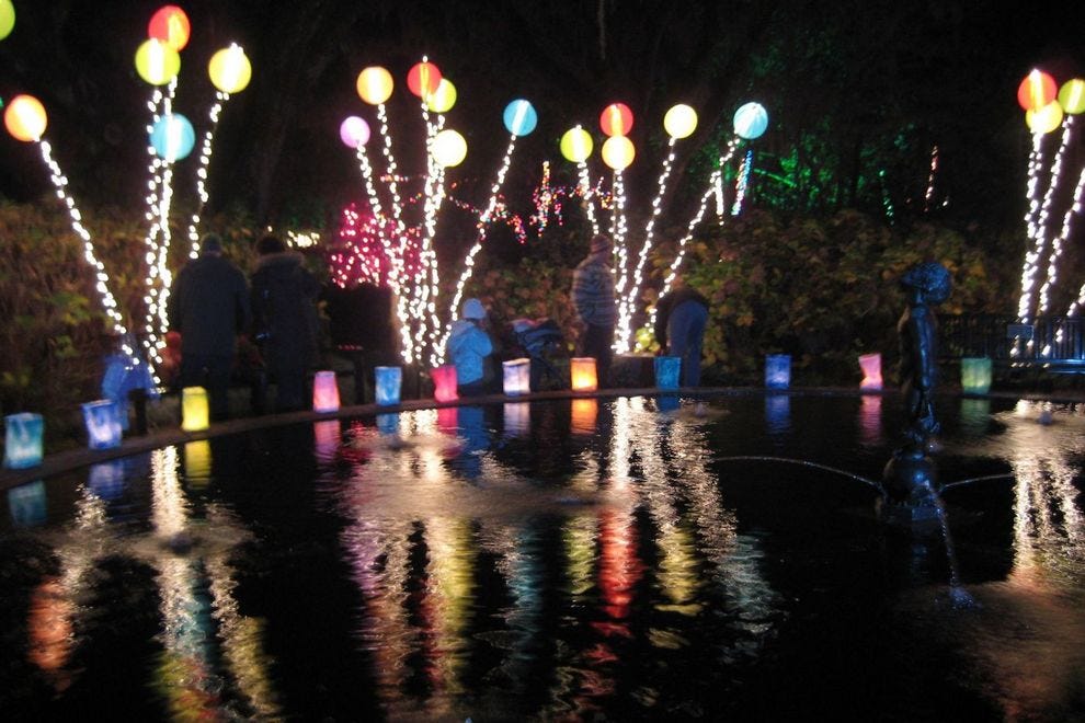 Best Botanical Garden Holiday Lights Winners 2018 10best Readers