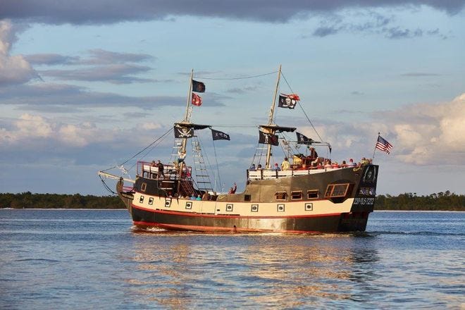 pirate ship tour fort myers