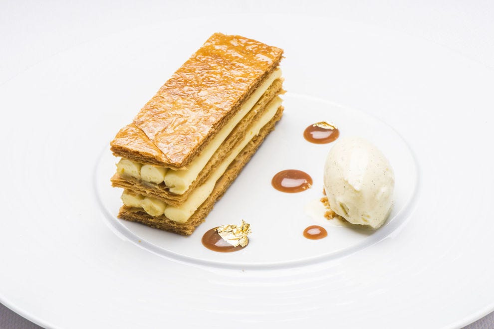 Mille-feuille at InterContinental Paris Le Grand