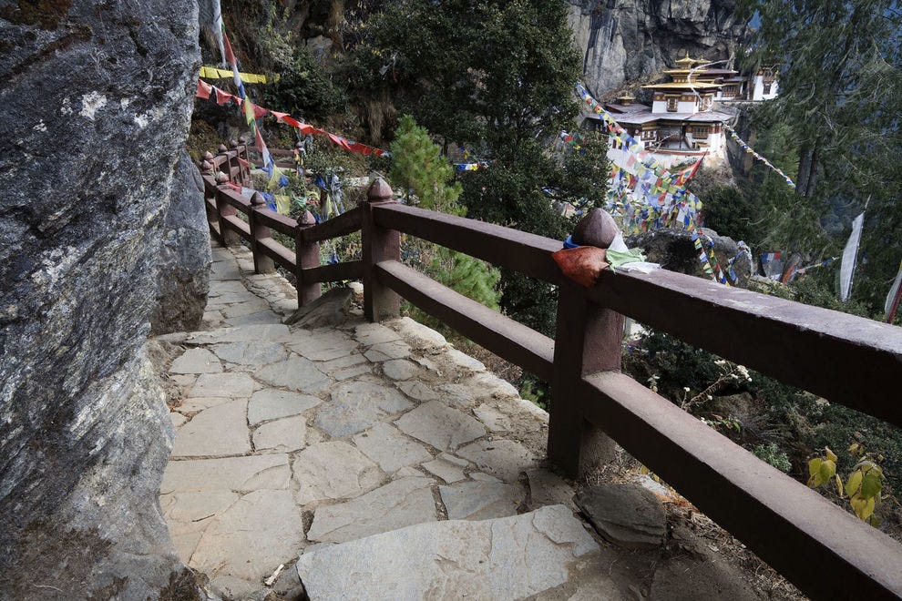 Path to Taktsang Monastery