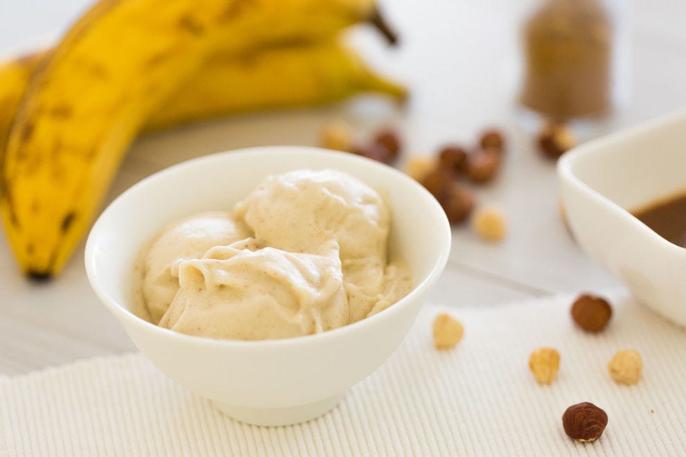 This frozen treat was made with bananas