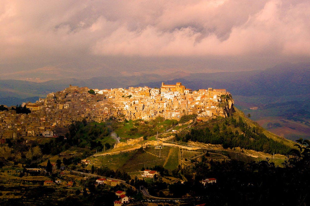 The island of Sicily