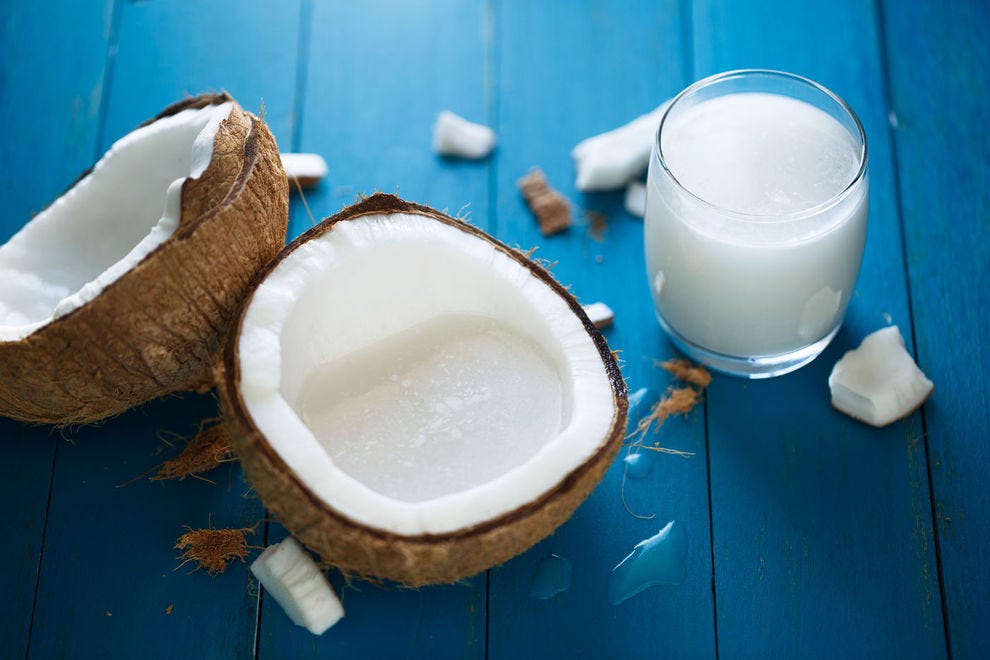 Creamy coconut milk