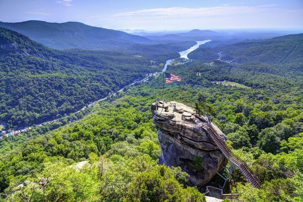 Chimney Rock State Park Peak